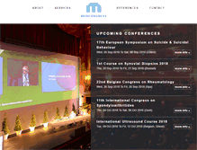 Tablet Screenshot of medicongress.com