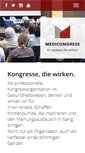 Mobile Screenshot of medicongress.ch