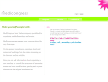 Tablet Screenshot of medicongress.it